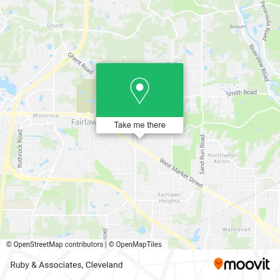Ruby & Associates map
