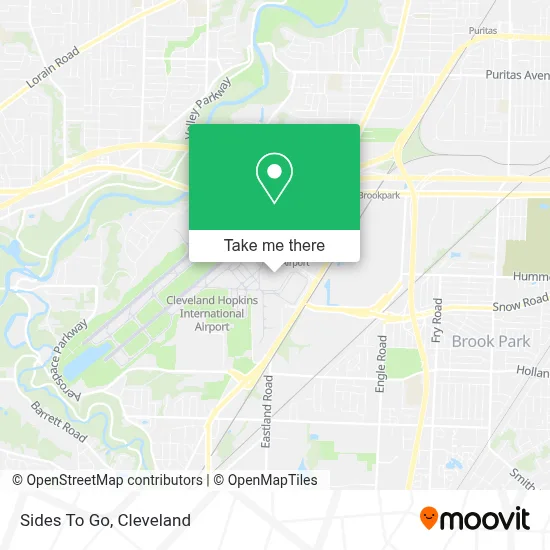 Sides To Go map