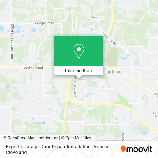 Experts Garage Door Repair Installation Process map