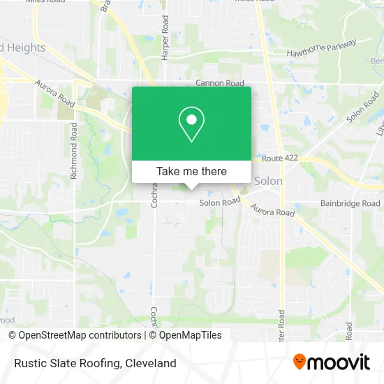 Rustic Slate Roofing map