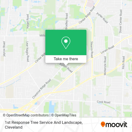 1st Response Tree Service And Landscape map