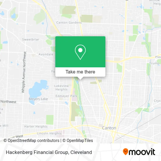 Hackenberg Financial Group map
