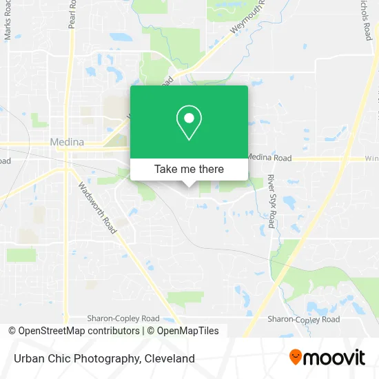 Urban Chic Photography map