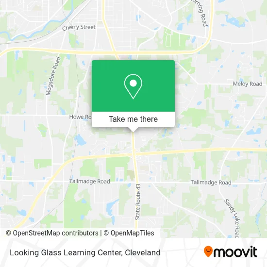 Looking Glass Learning Center map