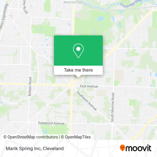 Marik Spring Inc map