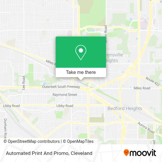 Automated Print And Promo map