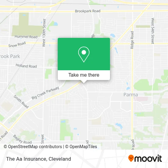 The Aa Insurance map
