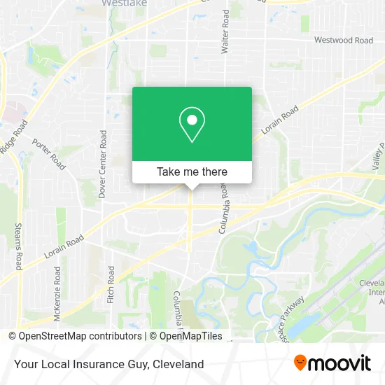 Your Local Insurance Guy map