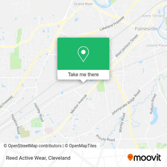 Reed Active Wear map