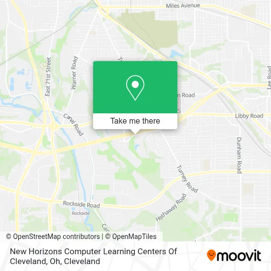 New Horizons Computer Learning Centers Of Cleveland, Oh map