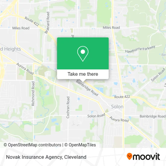 Novak Insurance Agency map