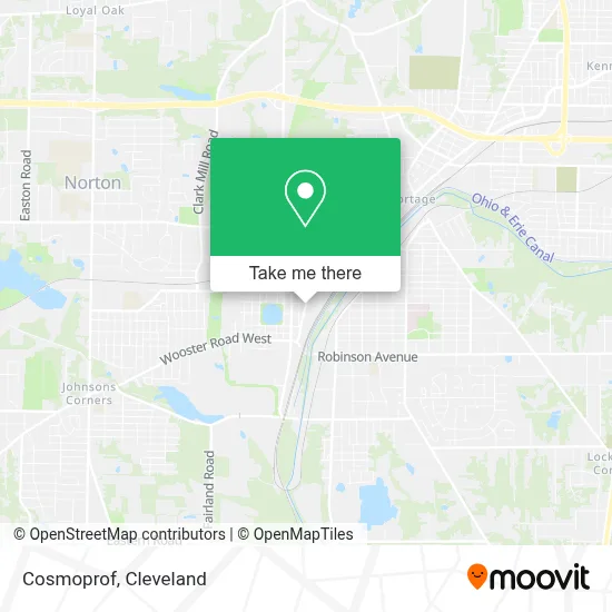 Cosmoprof map