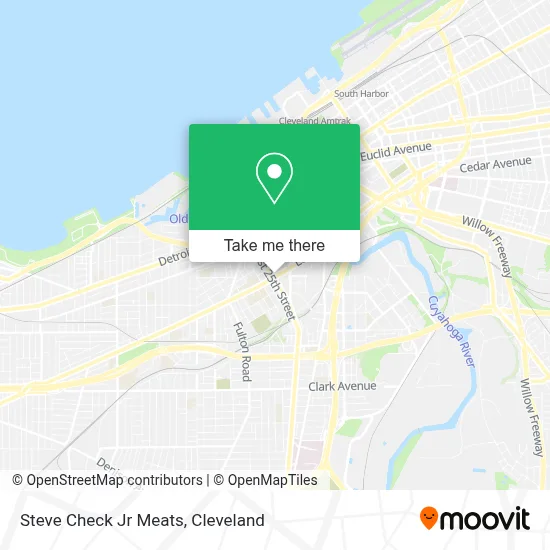 Steve Check Jr Meats map