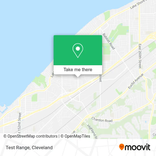 Test Range map