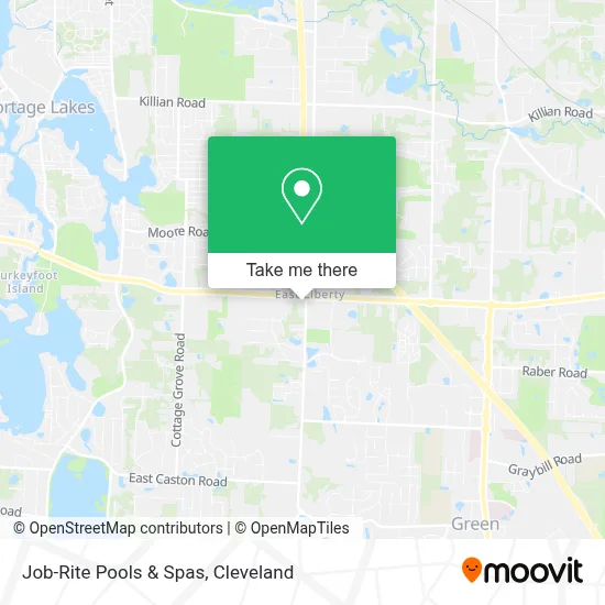 Job-Rite Pools & Spas map