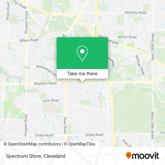 Spectrum Store map