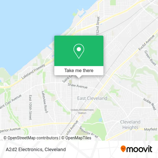 A2d2 Electronics map