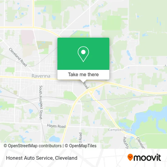Honest Auto Service map