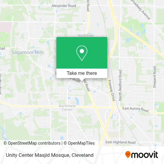 Unity Center Masjid Mosque map