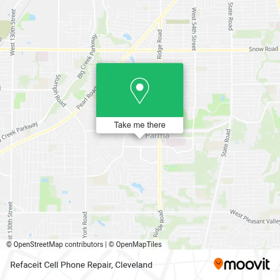 Refaceit Cell Phone Repair map