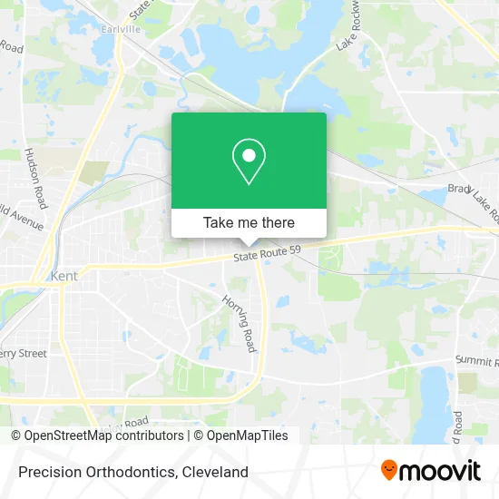 Precision Orthodontics map