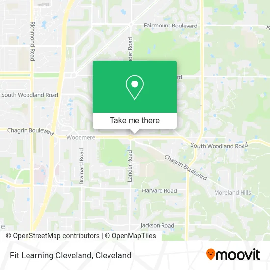 Fit Learning Cleveland map