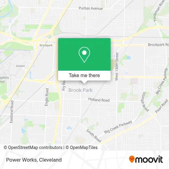 Power Works map