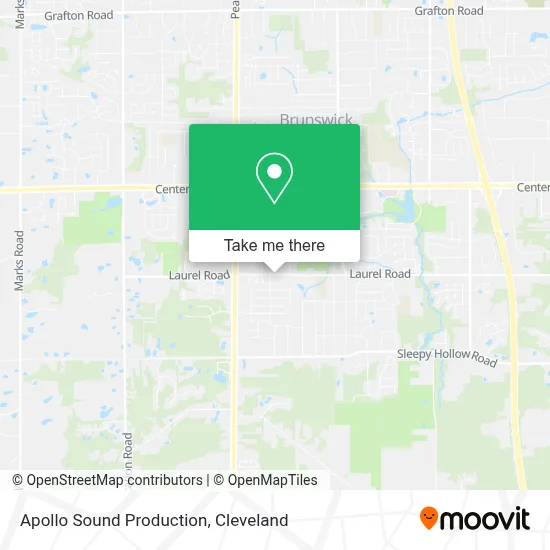 Apollo Sound Production map