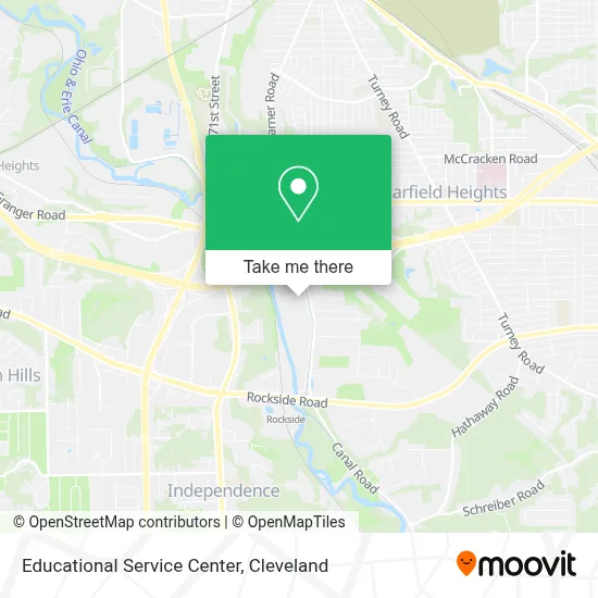Educational Service Center map