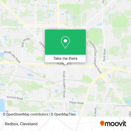 Redbox map