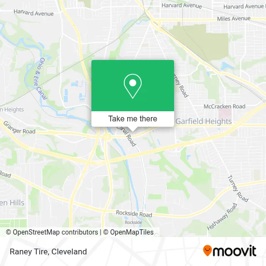 Raney Tire map