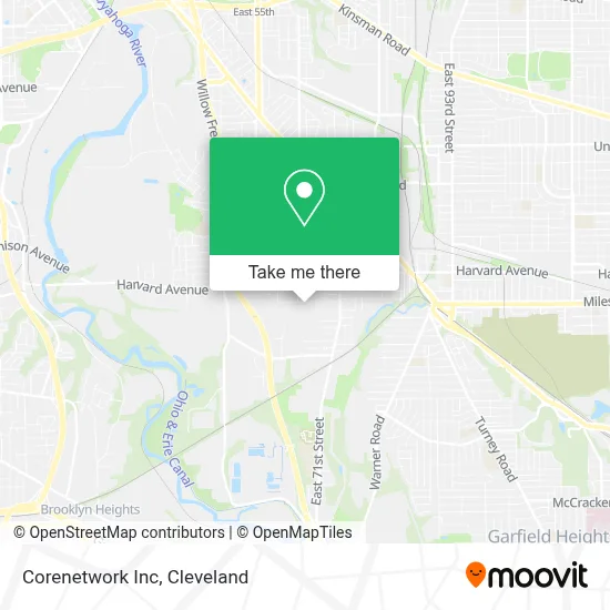 Corenetwork Inc map
