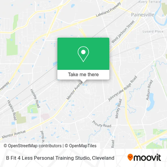 B Fit 4 Less Personal Training Studio map
