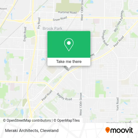 Meraki Architects map