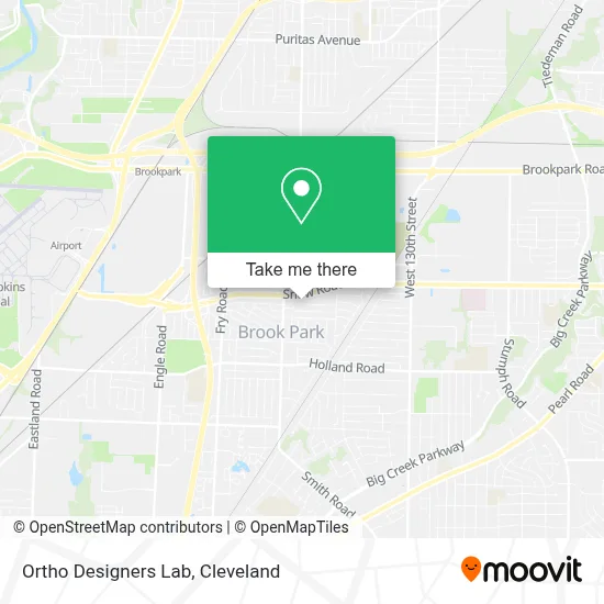 Ortho Designers Lab map