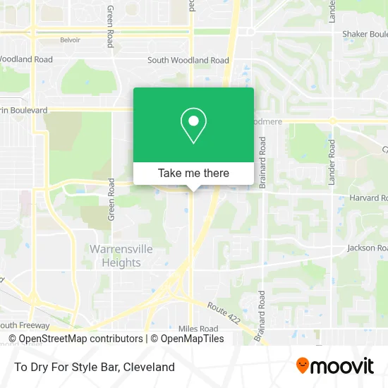 To Dry For Style Bar map