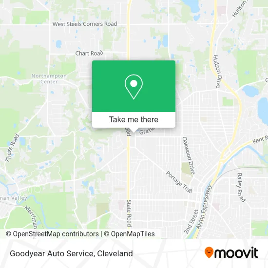 Goodyear Auto Service map