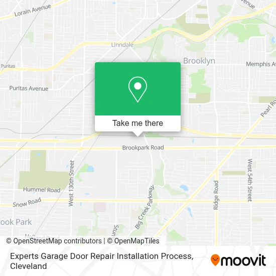 Experts Garage Door Repair Installation Process map