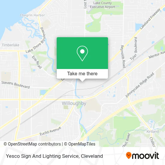 Yesco Sign And Lighting Service map
