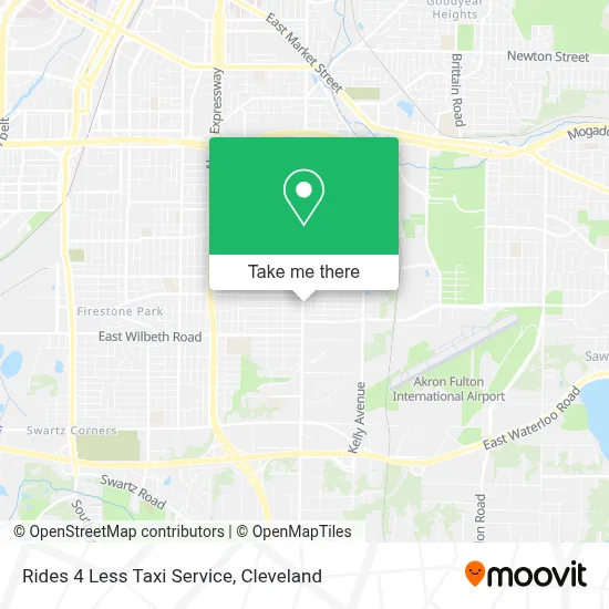Rides 4 Less Taxi Service map