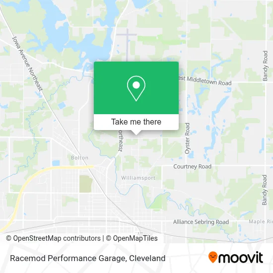 Racemod Performance Garage map