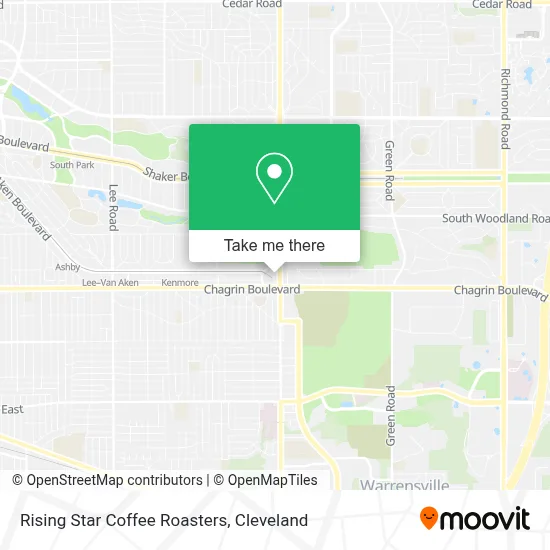 Rising Star Coffee Roasters map