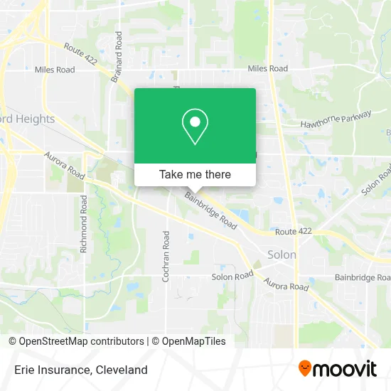 Erie Insurance map