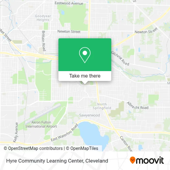 Hyre Community Learning Center map