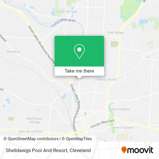 Shelldawgs Pool And Resort map