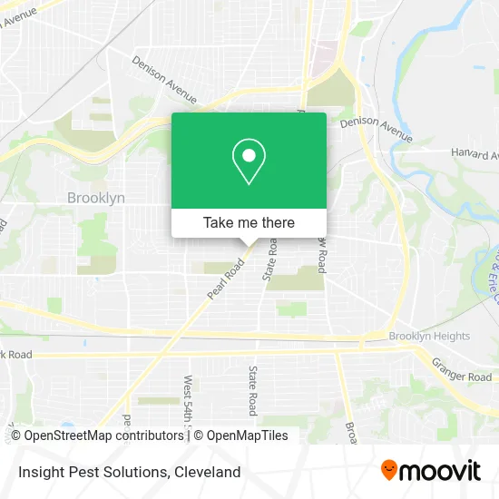 Insight Pest Solutions map