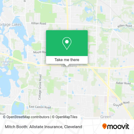 Mitch Booth: Allstate Insurance map