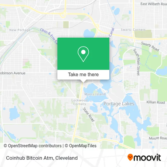 Coinhub Bitcoin Atm map