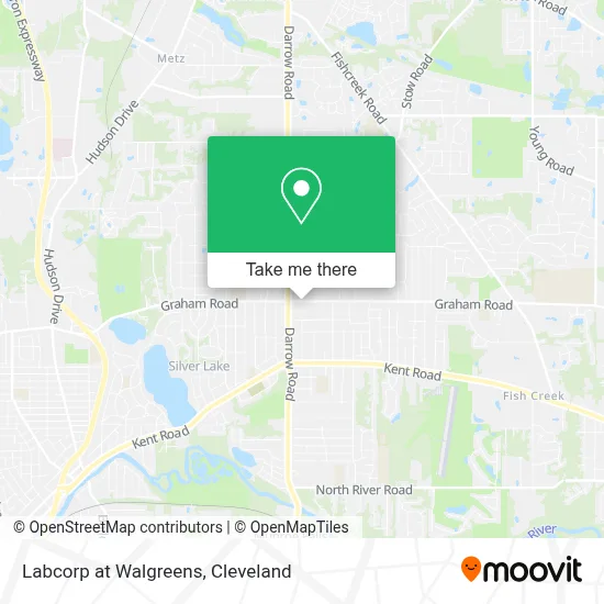 Labcorp at Walgreens map