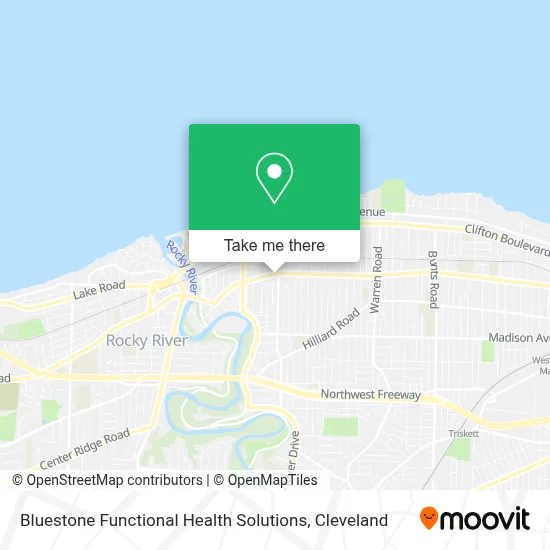Bluestone Functional Health Solutions map
